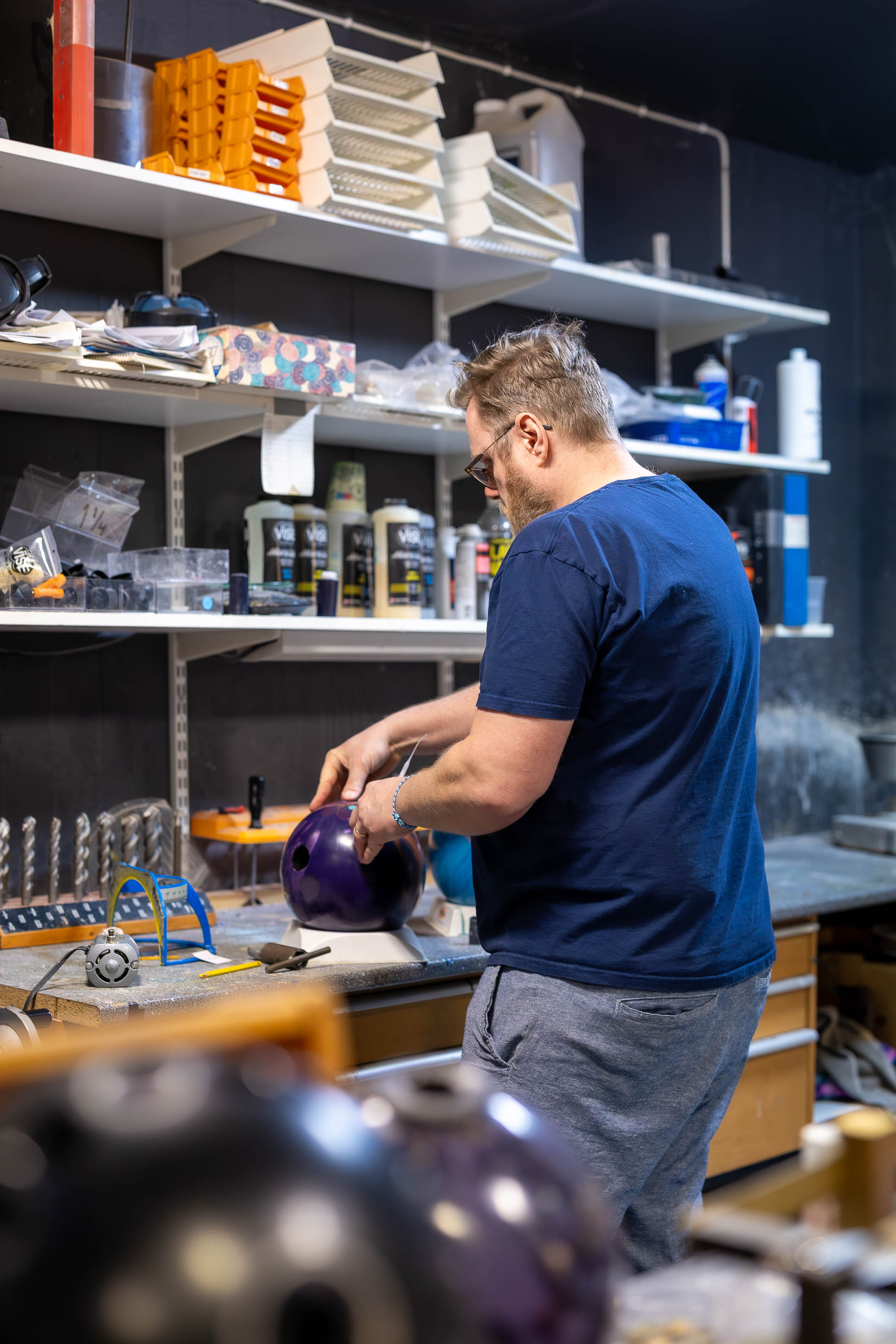 Arbetsbänk i Pro Shop